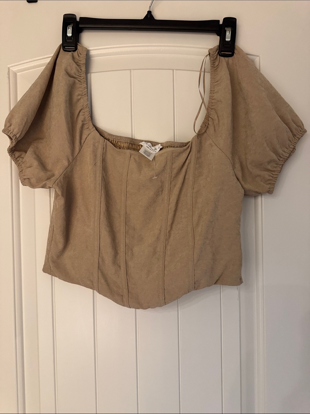 Beige Women’s Top